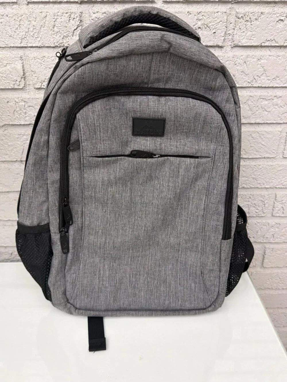 Matein Gray Anti-Theft Slim Travel Laptop Backpack - Picture 6 of 15